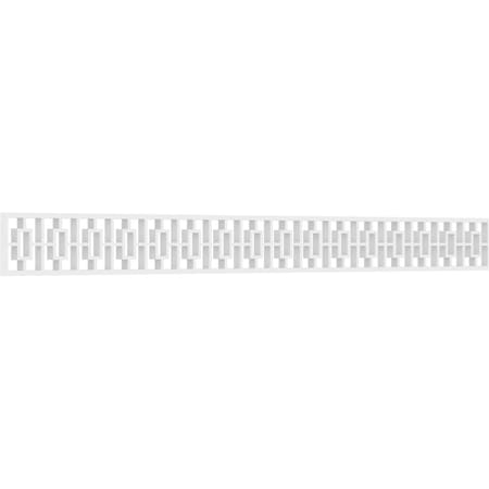 Ekena Millwork Cambridge Architectural Grade PVC Running Trim, 4"H x 5/8"P x 48"L RUNP04X0625X48CMB